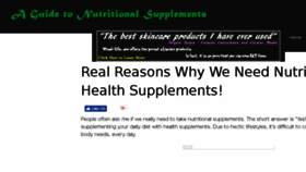 What Nutritional-supplements-health-guide.com website looked like in 2017 (6 years ago)