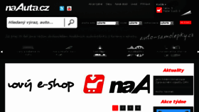 What Na-auta.cz website looked like in 2017 (6 years ago)