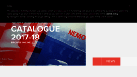 What Nemolighting.com website looked like in 2017 (6 years ago)