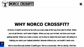 What Norcocrossfit.com website looked like in 2017 (6 years ago)