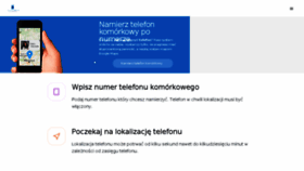 What Namierzanie-telefonu.pl website looked like in 2017 (6 years ago)