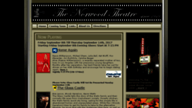 What Norwoodtheatre.com website looked like in 2017 (6 years ago)