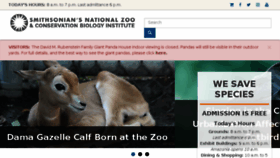 What Nationalzoo.si.edu website looked like in 2017 (6 years ago)