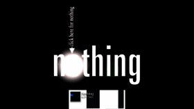 What Nothing.net website looked like in 2017 (6 years ago)