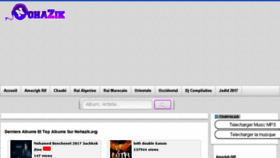 What Nohazik.net website looked like in 2017 (6 years ago)