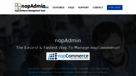 What Nopadmin.com website looked like in 2017 (6 years ago)