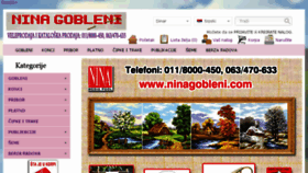 What Ninagobleni.com website looked like in 2017 (6 years ago)
