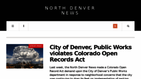 What Northdenvernews.com website looked like in 2017 (6 years ago)