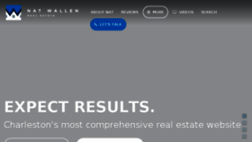 What Natwallen.com website looked like in 2017 (8 years ago)