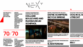 What Nextarchitects.com website looked like in 2017 (6 years ago)