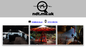 What Ndt.me.uk website looked like in 2017 (6 years ago)