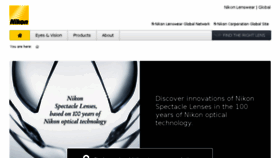 What Nikon-lenswear.com website looked like in 2017 (6 years ago)