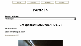 What Nathaliediserens.ch website looked like in 2017 (6 years ago)