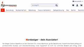 What Nordzeiger.de website looked like in 2017 (6 years ago)