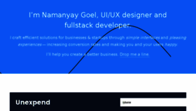 What Namanyayg.com website looked like in 2017 (6 years ago)