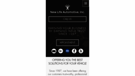 What Newlifeautomotive.com website looked like in 2017 (6 years ago)