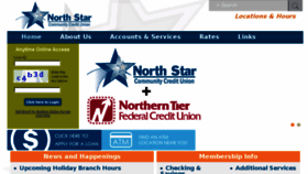What Northstarccu.com website looked like in 2017 (6 years ago)