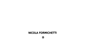 What Nicolaformichetti.com website looked like in 2017 (6 years ago)