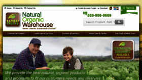 What Naturalorganicwarehouse.com website looked like in 2017 (6 years ago)