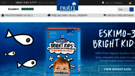What Nutri-online1.co.uk website looked like in 2017 (6 years ago)