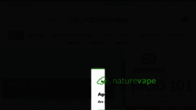 What Naturevape.co.uk website looked like in 2017 (6 years ago)