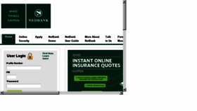 What Netbank.co.za website looked like in 2017 (7 years ago)