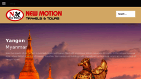 What Newmotiontravelsandtours.com website looked like in 2017 (6 years ago)
