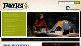 What Nwtparks.ca website looked like in 2017 (6 years ago)
