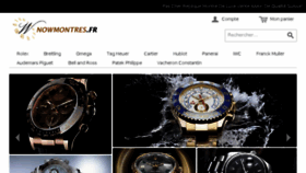 What Nowmontres.fr website looked like in 2017 (6 years ago)
