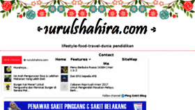 What Nurulshahira.com website looked like in 2017 (6 years ago)