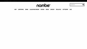 What Nambe.com website looked like in 2017 (6 years ago)