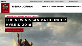 What Nissan.com.jo website looked like in 2017 (6 years ago)