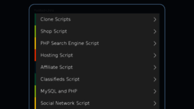 What Nulledscript.org website looked like in 2017 (7 years ago)