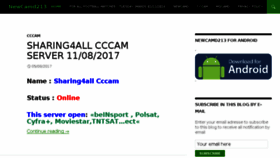 What Newcamd213.com website looked like in 2017 (6 years ago)