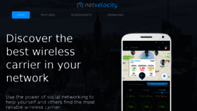 What Netvelocity.net website looked like in 2017 (6 years ago)