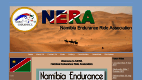 What Namibiaendurance.org website looked like in 2017 (6 years ago)