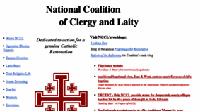 What National-coalition.org website looked like in 2017 (6 years ago)