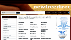 What Newfreedirectory.com.ar website looked like in 2017 (6 years ago)