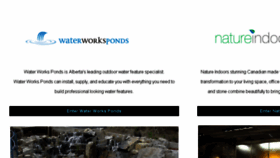 What Natureindoors.ca website looked like in 2017 (8 years ago)