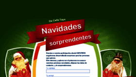 What Navidadessorprendentes.com website looked like in 2017 (6 years ago)