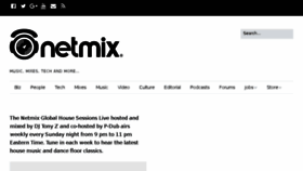 What Netmix.com website looked like in 2017 (6 years ago)