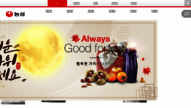 What Nongshim.com website looked like in 2017 (6 years ago)