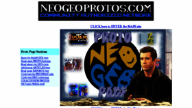 What Neogeoprotos.com website looked like in 2017 (6 years ago)