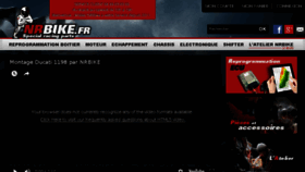 What Nrbike.fr website looked like in 2017 (6 years ago)