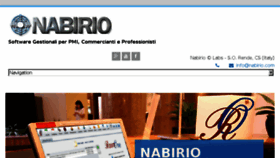 What Nabirio.com website looked like in 2017 (6 years ago)