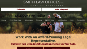 What Nevadasmithlaw.com website looked like in 2017 (6 years ago)