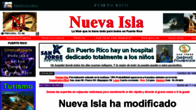 What Nuevaisla.com website looked like in 2017 (6 years ago)