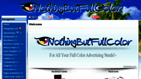 What Nothingbutfullcolor.com website looked like in 2017 (6 years ago)