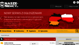 What Nasze-niemcy.pl website looked like in 2017 (6 years ago)