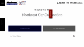 What Necarconnection.com website looked like in 2017 (6 years ago)